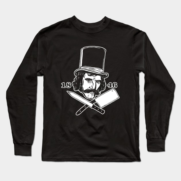 William Cutting "The Butcher" Gangs of New York Long Sleeve T-Shirt by LateralArt